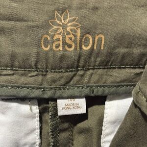 Caslon Olive Green Capris